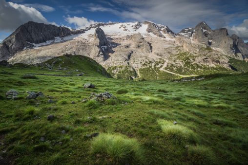 Panorama sulla Marmolada