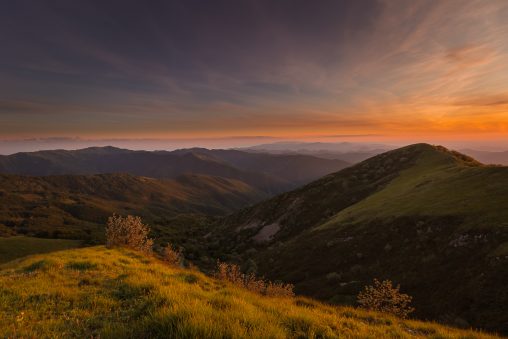 Tramonto in Appennino